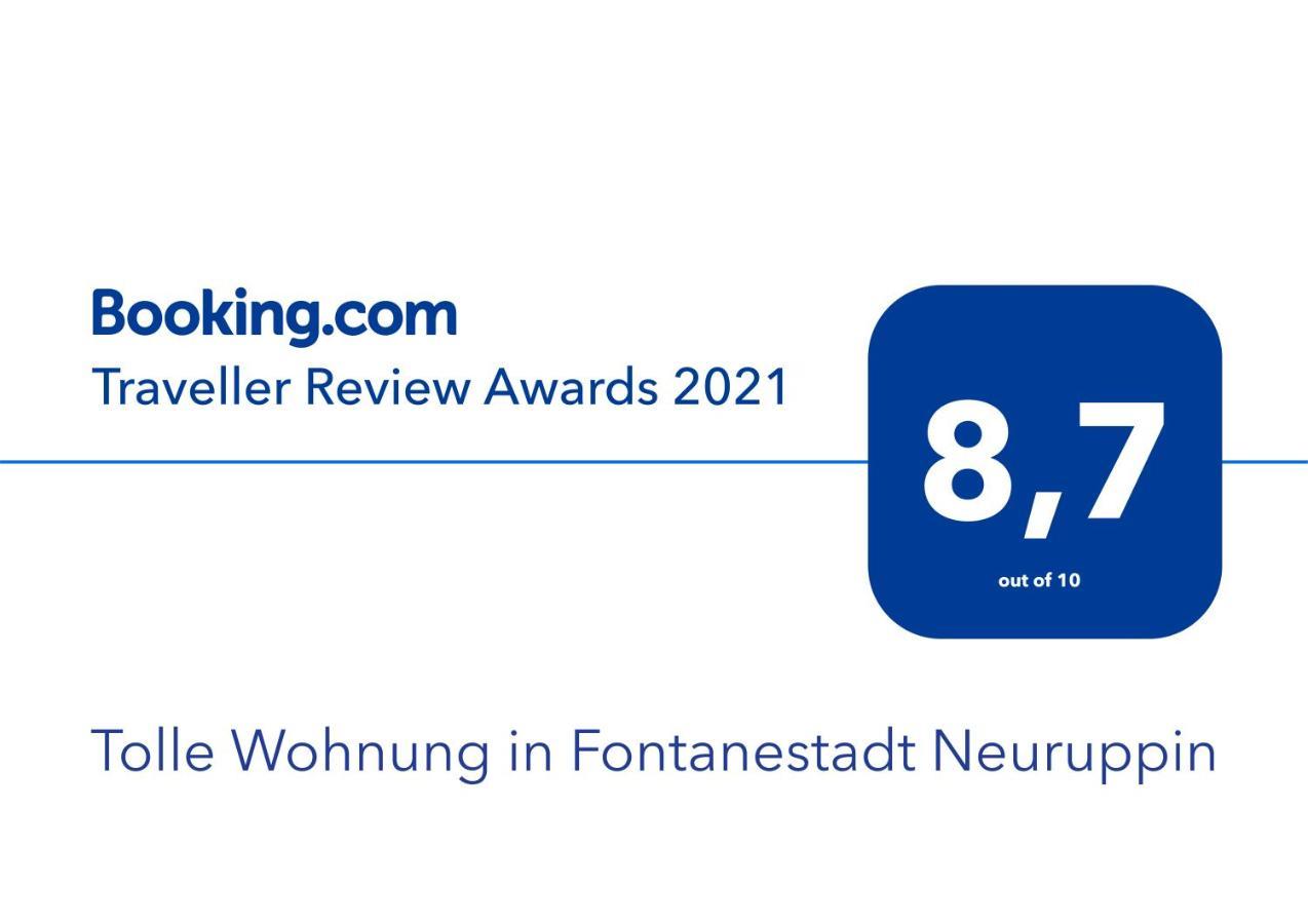 Tolle Wohnung In Fontanestadt Neuruppin Buitenkant foto