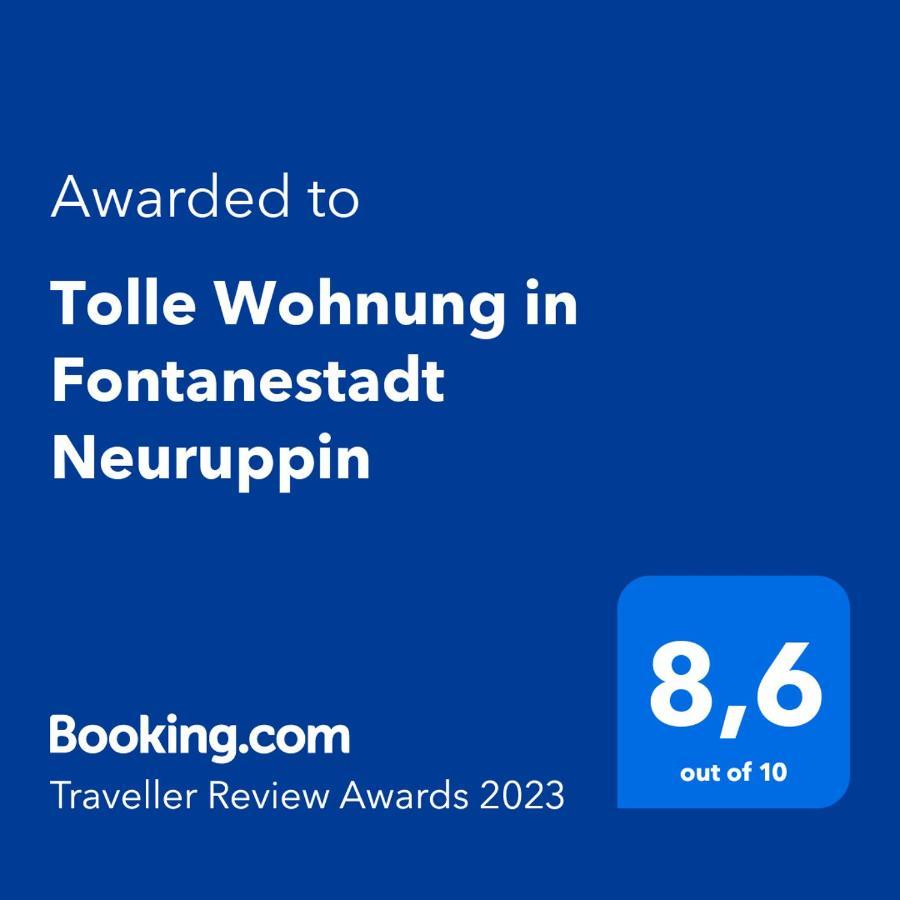 Tolle Wohnung In Fontanestadt Neuruppin Buitenkant foto
